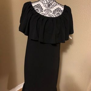 LuLaRoe L Cici Solid Black NWT